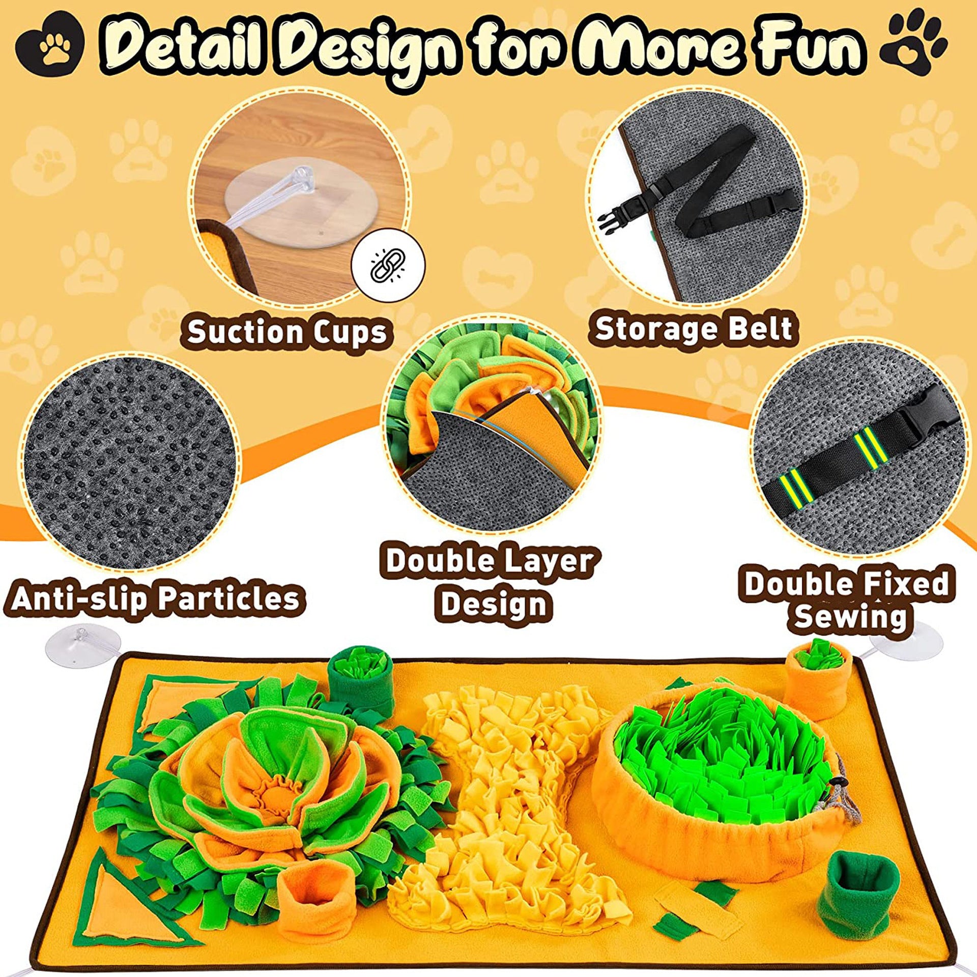 Pawzle™ Sniff & Seek Mat
